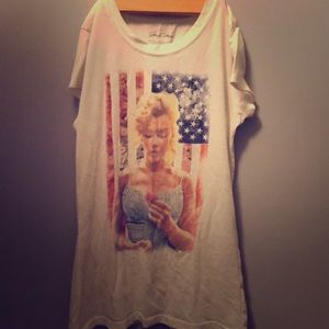 Marilyn Monroe/ 4th of July T-shirt